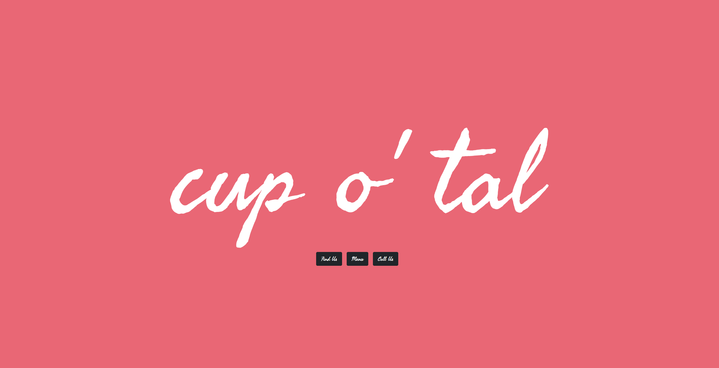 Cupotal Landing Page